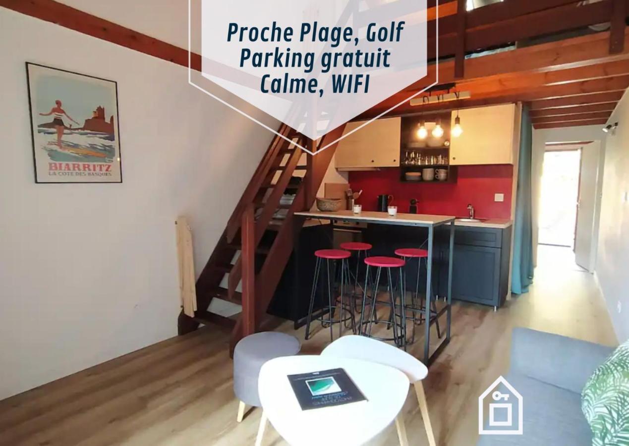 Bidarteko Paradisua Proche Plage, Golf, Parking المظهر الخارجي الصورة